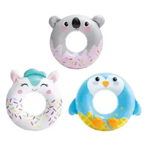 Inflatable belt 81 cm. 3 animal models Intex, wholesale warehouse