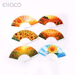 Sunflower fans (assorted), wholesale