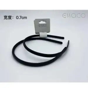 Classic hair tie, black, small size, wholesale