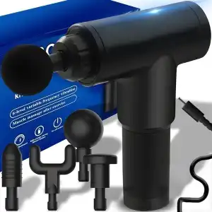 Back, Body, Foot, and Powerful Vibration Massager Gun, Pro Set -S091