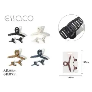 Cleste de par cu finisaj mat fin, set 3 bucati, angro
