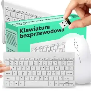 WIRELESS KEYBOARD MOUSE USB SET MINI SLIM E799