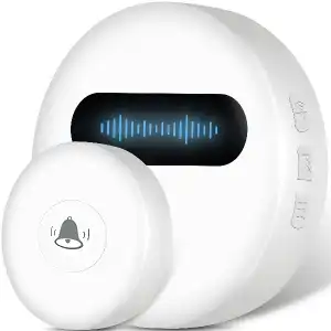WIRELESS BATTERY-FREE BELL FOR DOORS AND GATES, WATERPROOF IP68 180M
