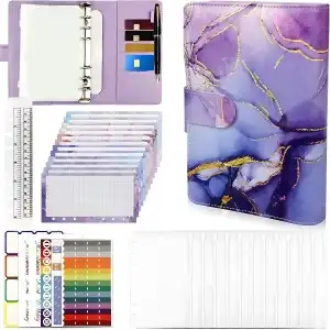 BUDGET PLANNER FINANCIAL BINDERS BUDGET EXPENSES ORGANIZER A6 NOTEBOOK