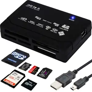 CITITOR DE CARDURI DE MEMORIE MICRO SD USB USB-C SDHC CF SM-E378