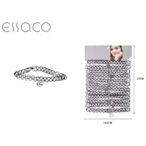 Choker din plastic cu medalion, en gros