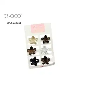 Tortoiseshell hair clip set, wholesale