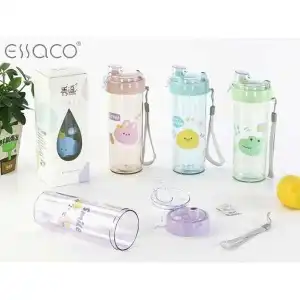 Butelka fluorescencyjna przenośna z klipsem 400 ml, hurt