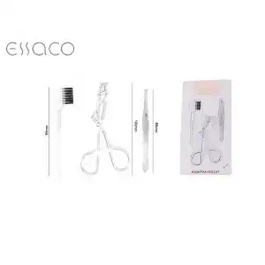 Set cu pensetă perie și foarfecă pentru sprâncene, engros