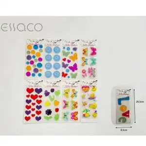 Autocolant decorativ cu gel, engros