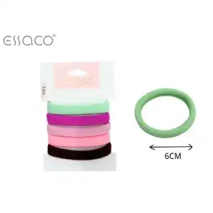 5 pcs/card colored hair ties, wholesale