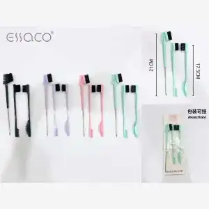 3-piece multifunctional eyebrow brush, wholesale