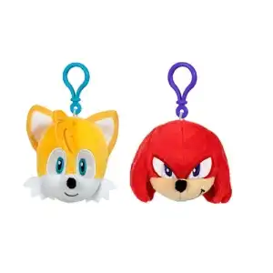 Sonic kids keychain with plush figure 10 cm, wholesale