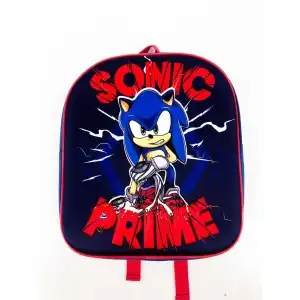 Rucsac 3D Sonic pentru copii și băieți, en-gros