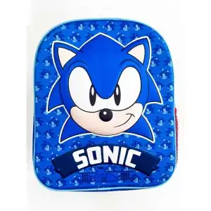Sonic kids boys 3D backpack, wholesale