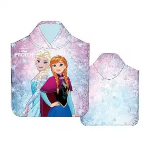 Детско памучно пончо за момичета Frozen, на едро