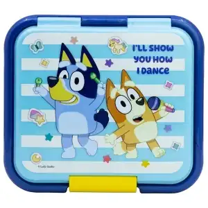Bluey kids multi-compartment lunch box, wholesale
