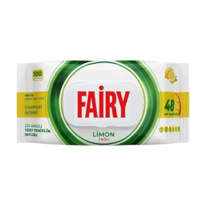 FAIRY CLEAN WIPES LEMON 100PCS (1X12), wholesale