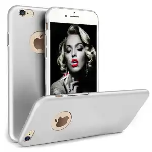 Iphone 6 / 6S PLUS phone case offers Ultrathin -Silk Silver Matte protection