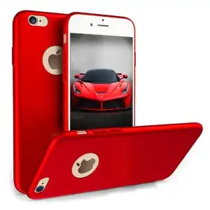 Iphone 8 phone case offers Ultra-thin protection - Silk Red Matte
