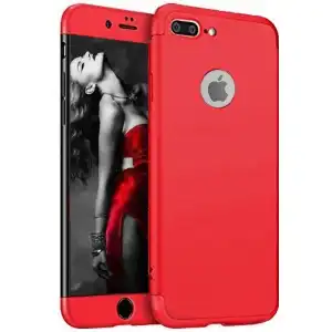 Apple Iphone 7 Plus phone case offers Thin 3in1 Lux Design Red protection
