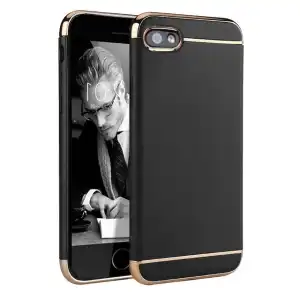 Apple Iphone 8 Plus phone case offers Thin 3in1 Lux Black Matte Full protection
