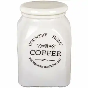 Coffee container, glass, 900 ml, wholesale Supreva