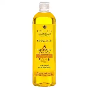 Масло за масаж с масло от шеа и зехтин, Lotus Natural Plant, 500мл, на едро