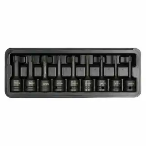 Set biți impact ribe, 9 buc Yato YT-10681
