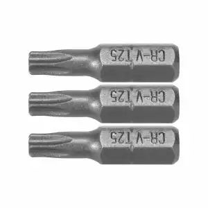 Set 3 biti torx 1/4 t20x25mm Sthor 65495