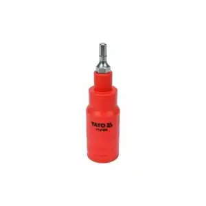 Bit hex 4 x 75 mm cu adaptor 3/8" vde Yato YT-21080