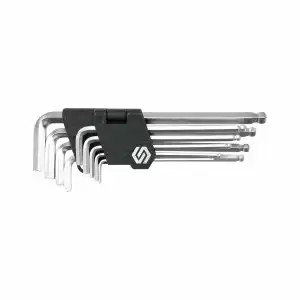 Set 9 chei hexagonale 2.5 - 10 mm Vorel 56475