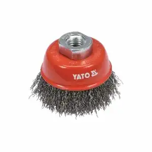 Perie cupă inox, 65 MM, M14 Yato YT-47658