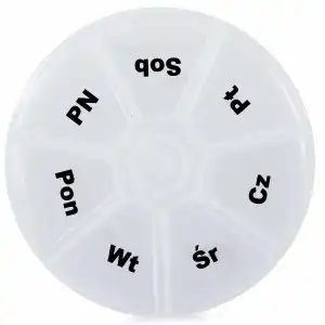 Medicine box, round, wholesale warehouse