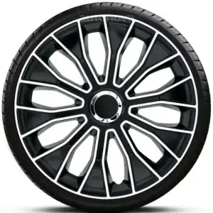 Set roți 16" Voltec Pro alb-negru (4 bucăți)