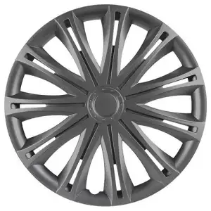 Versaco Spark 14" decorative wheel, 1 piece, graphite gray color