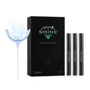 Kit pentru albirea profesionala dintilor, SHINE, conectare Smartphone