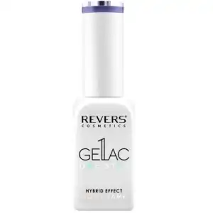 Лак за нокти Gellac 1 Step, Hybrid Effect, Non UV, Reverse, 49 Violet, 10 ml