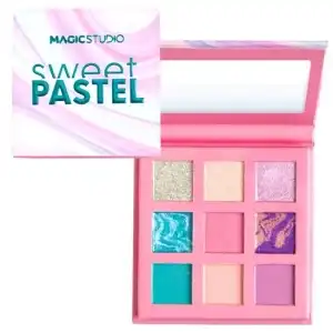 Sweet Pastel Eyeshadow Palette, 9 Colors, Magic Studio
