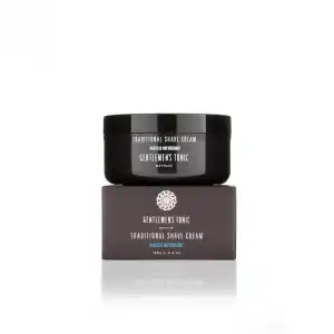 Традиционен крем за бръснене с масло от бабасу, Babassu & Бергамот, Gentlemen's Tonic, 125 мл, на едро