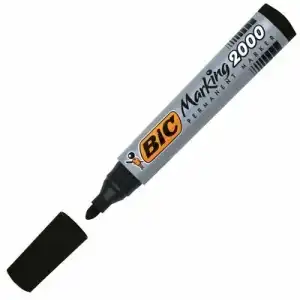 Permanent Marker BIC MARKING™ 2000 Round Tip 5.0mm Black Buy Wholesale