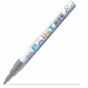 Deli S576 Paint Marker Round Tip 1.5mm Silver Wholesale