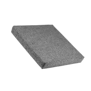 Seat cushion, waterproof, Graphite Grey, 40x40x4 cm