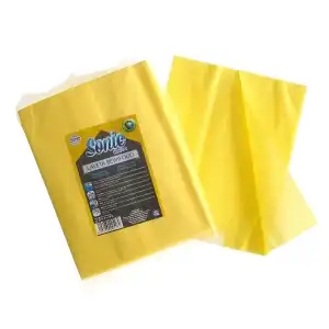 Set 25 Lavete Universale, Vascoza si celuloza, Galben, 50x45 cm