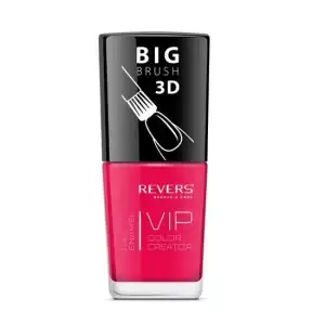 Vip Nail Polish, 3D, Revers, red, 12 ml, No. 061 - Glossy