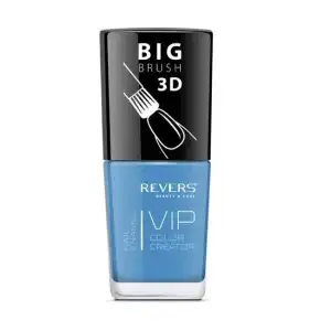 Vip Nail Polish, 3D, Reverse, blue, Glossy, 12 ml, No. 073