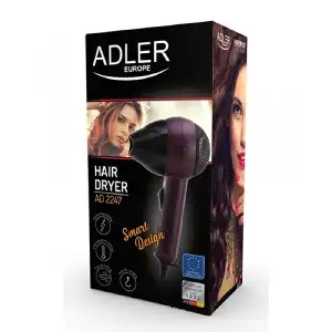 Uscător de păr ADLER AD2247, 1400 W, violet - violet'