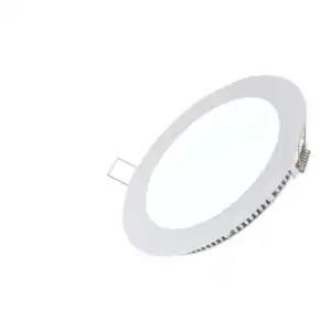 LED panel for embedding, round, 12W, CW, made in Bulgaria