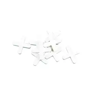 Distanțiere tip cruce pentru faianță, 6 mm, 75 bucăți Vorel 04660