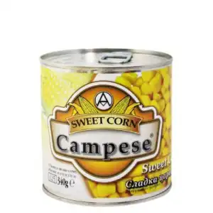 Campese Sweet corn 340g, buy in bulk